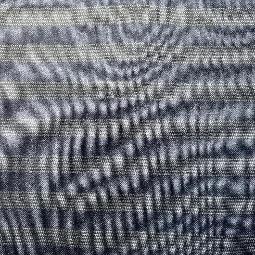 Tampa Bay Rays Majestic Mens Polo Golf Shirt Blue Striped Size XL MLB Sportswear - Picture 3 of 10
